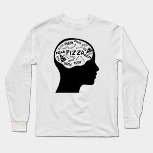 Pizza on my Mind Long Sleeve T-Shirt